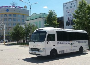 По Кызылординской области продолжаются выезды Мобильного центра поддержки предпринимательства