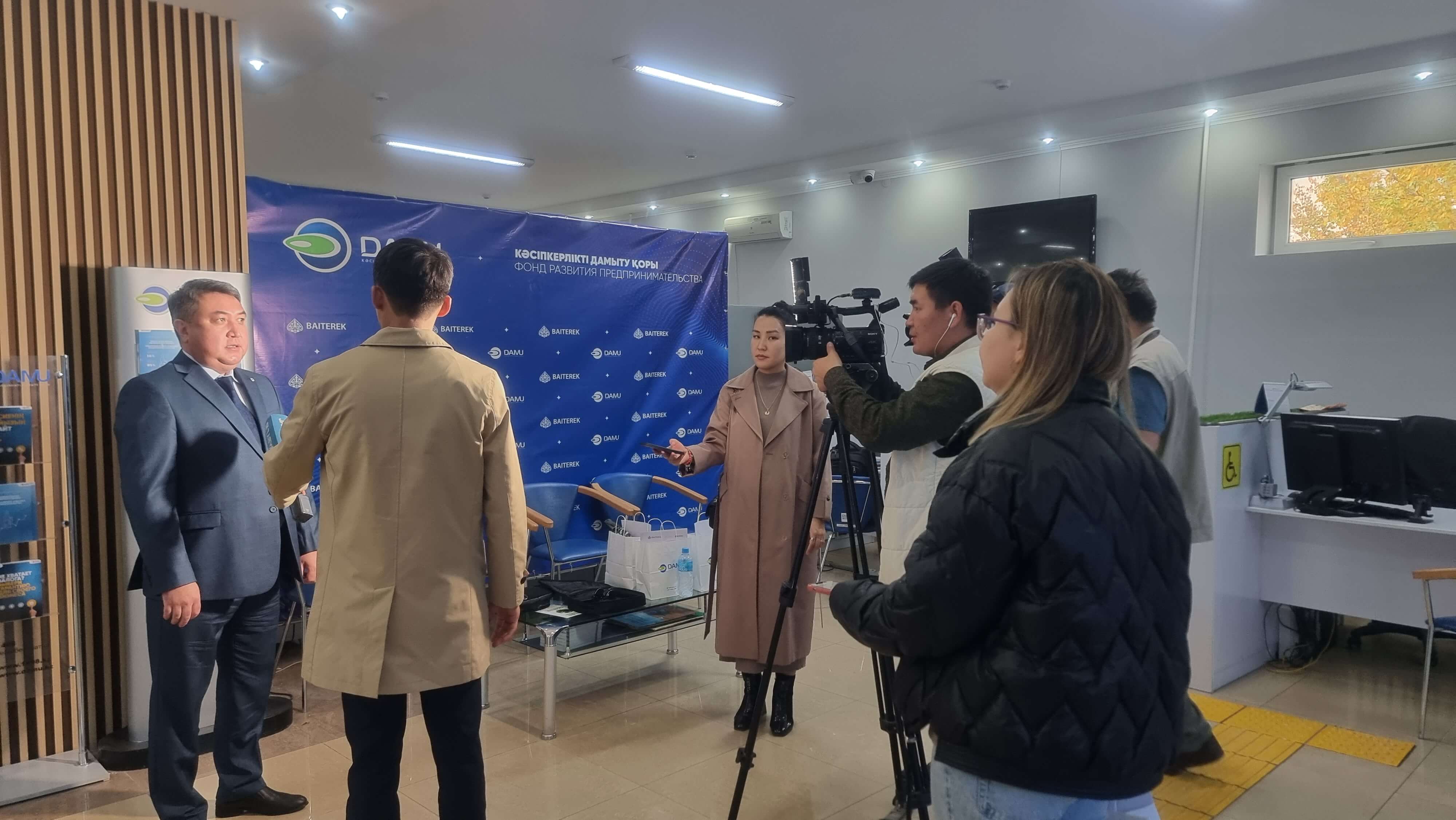 Пресс-тур Жамбылского филиала Фонда «Даму» по предприятиям, получившим государственную поддержку