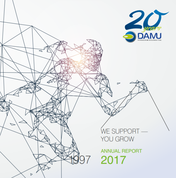 Annual report of JSC "Entrepreneurship Development Fund "Damu" for 2017