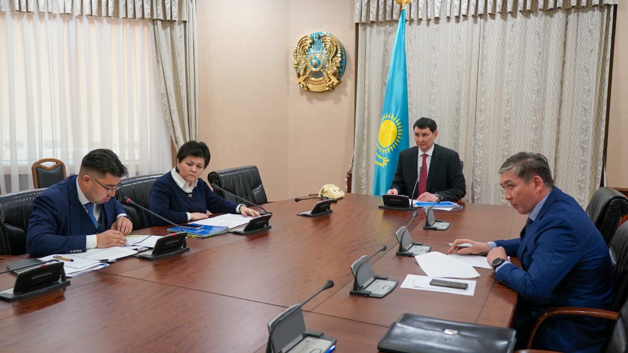 Ерулан Жамаубаев провел заседание Совета директоров АО «Фонд развития предпринимательства «Даму»