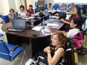 В Шымкенте завершился обучающий тренинг-семинар: «Развитие предпринимательских навыков женщин с ограниченными возможностями»