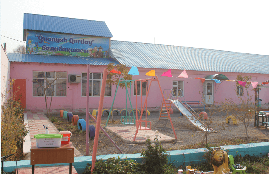 Детский сад открыли в селе Кордай Жамбылской области