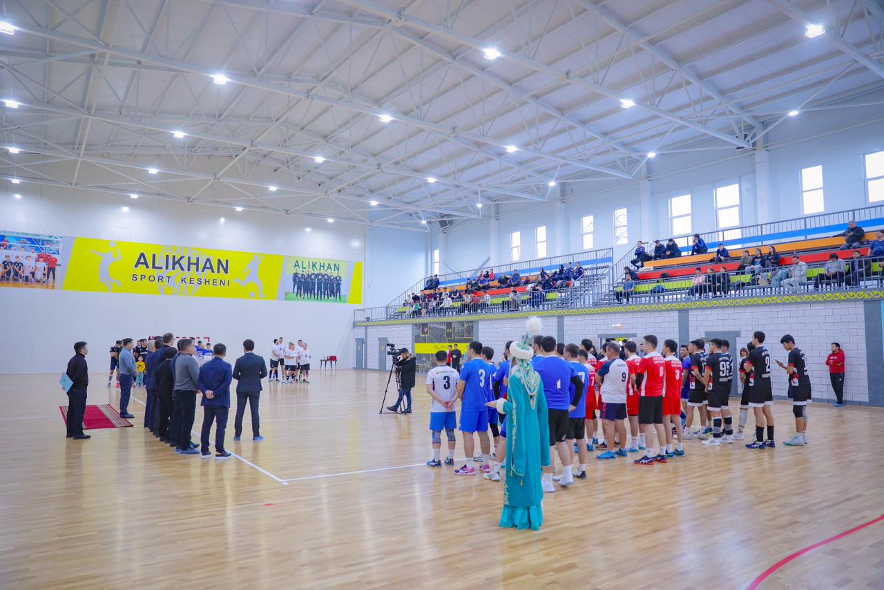 В Актобе открылся спортивный зал, соответствующий стандартам Национальной лиги волейбола