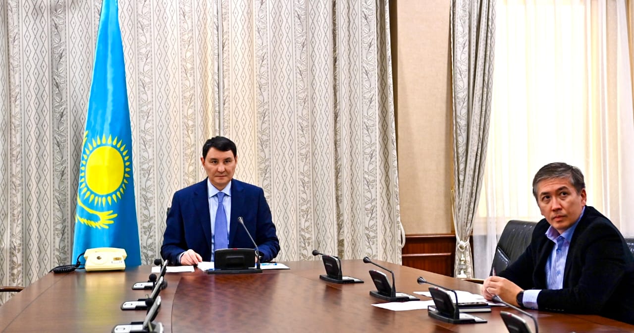 Ерулан Жамаубаев провел заседание Совета директоров АО «Фонд развития предпринимательства «Даму»