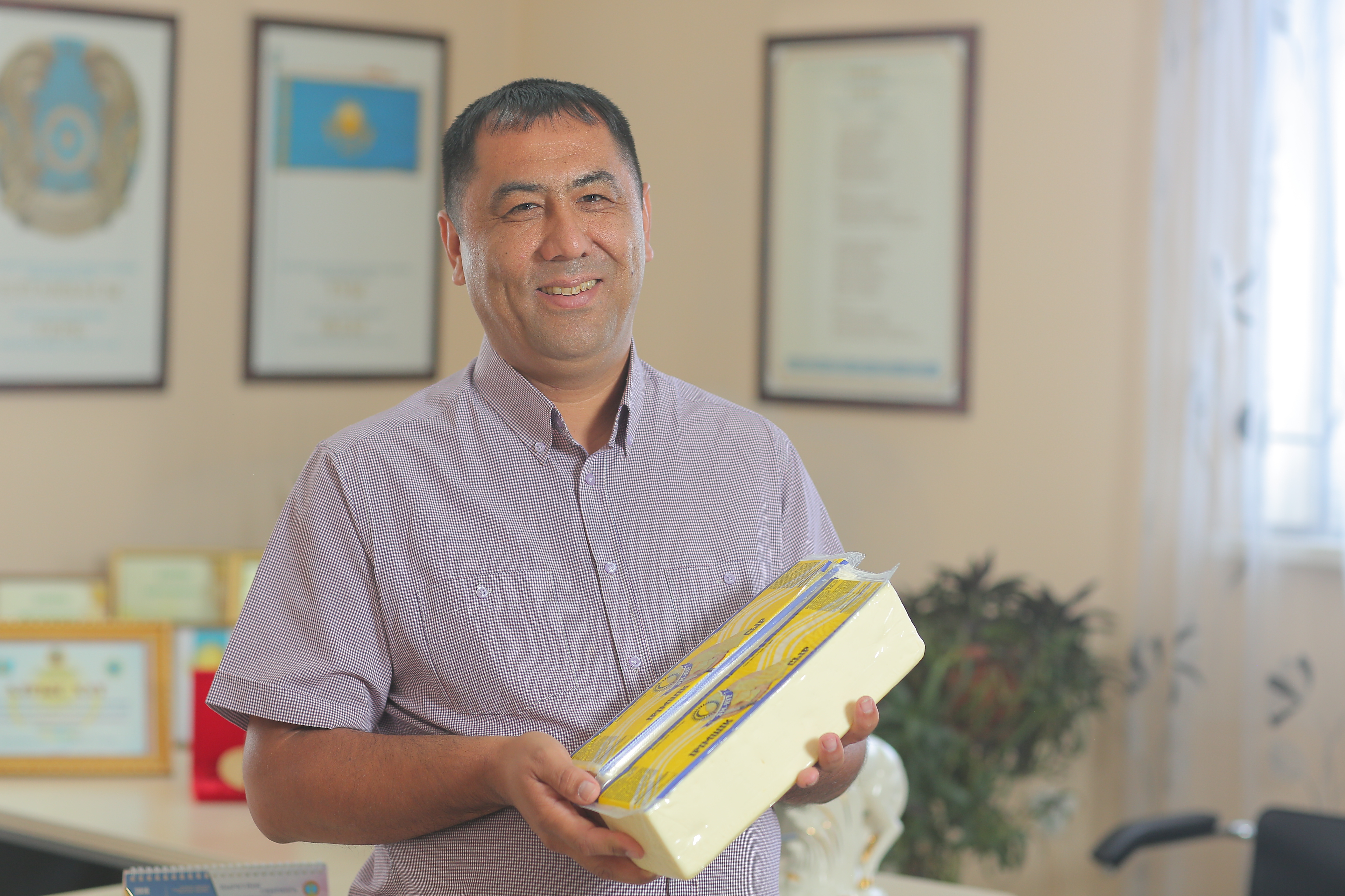 Производитель сыров из Шымкента получил кредит под гарантию Фонда «Даму»