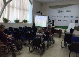 В Караганде продолжается проект «Развитие предпринимательских навыков женщин с инвалидностью»