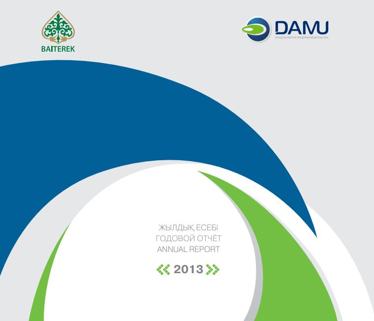 Годовой отчет АО «Фонд развития предпринимательства «Даму» за 2013 год