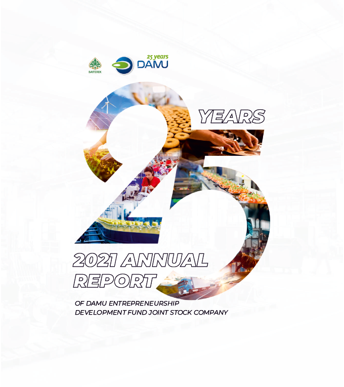 Annual report of JSC "Entrepreneurship Development Fund "Damu" for 2021