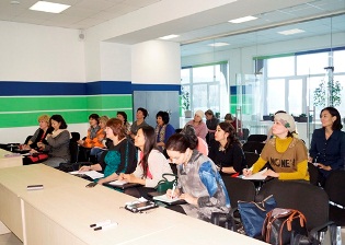 17 ноября в ЦОПе Петропавловска прошел мастер-класс «Совершенствуй свой бизнес» для женщин-предпринимателей