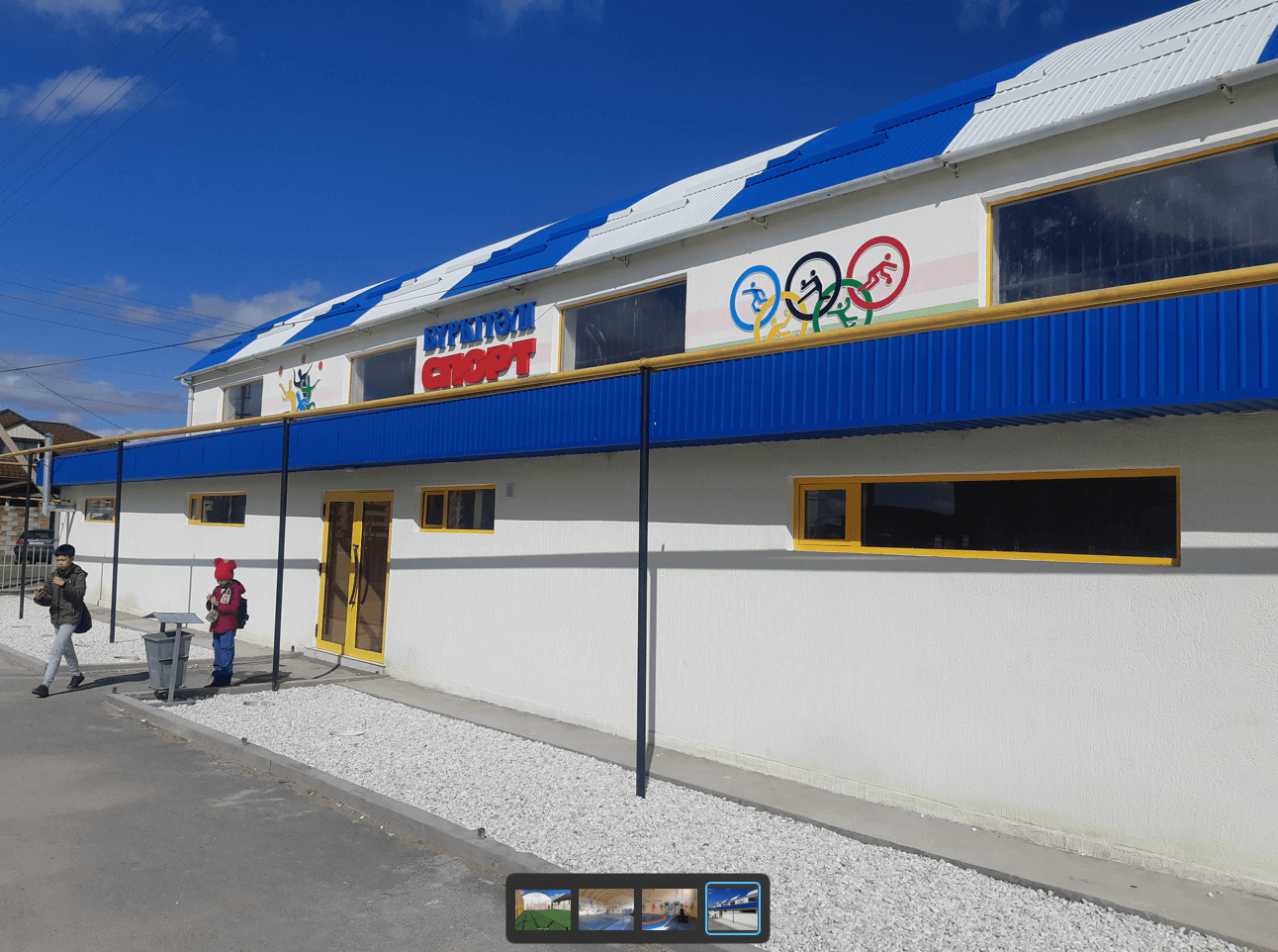 В городе Тараз открыт новый спорткомплекс «Бүркітәлі»
