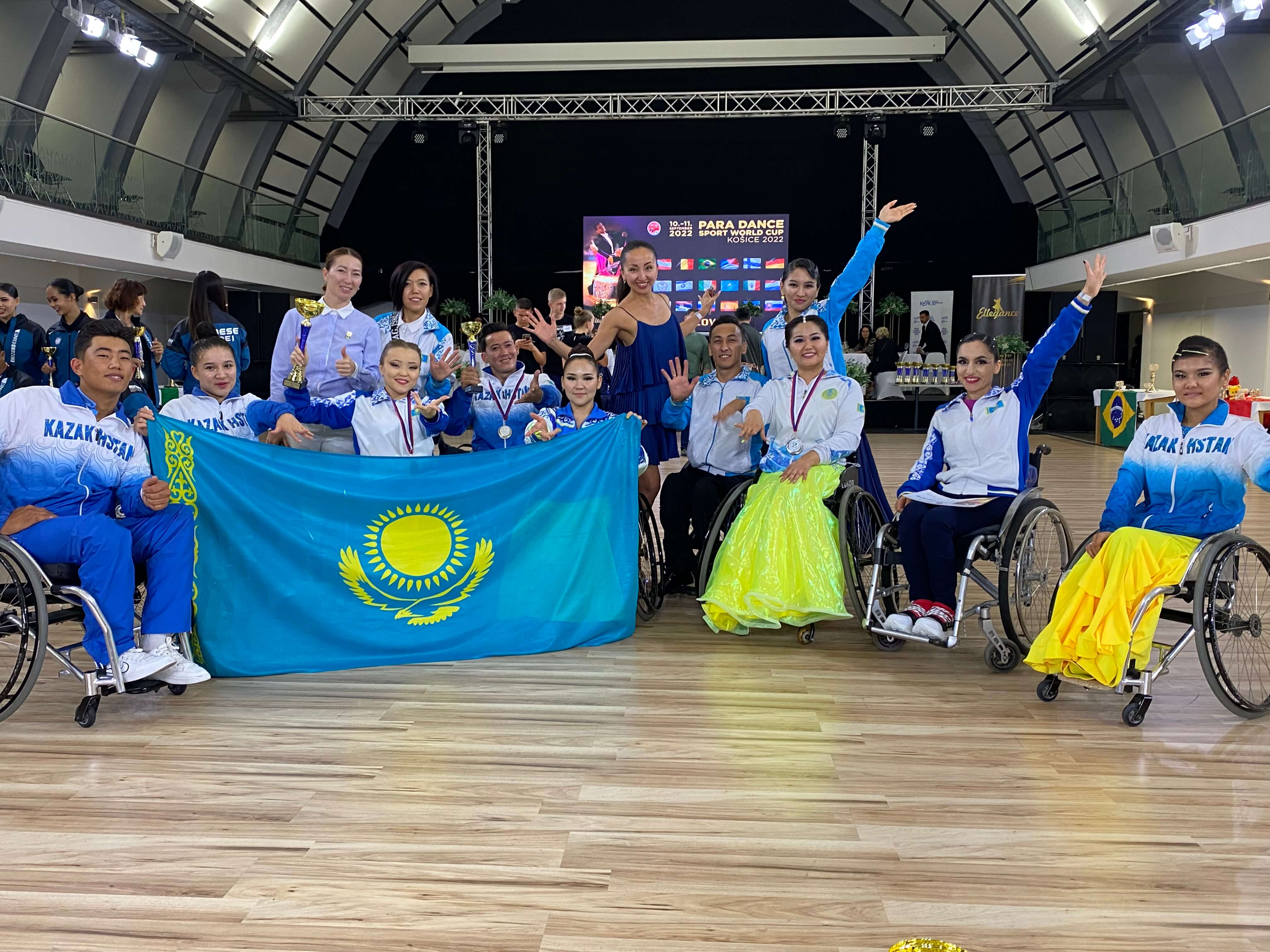 Столичный паратанцоры выиграли Кубок мира по танцам на колясках