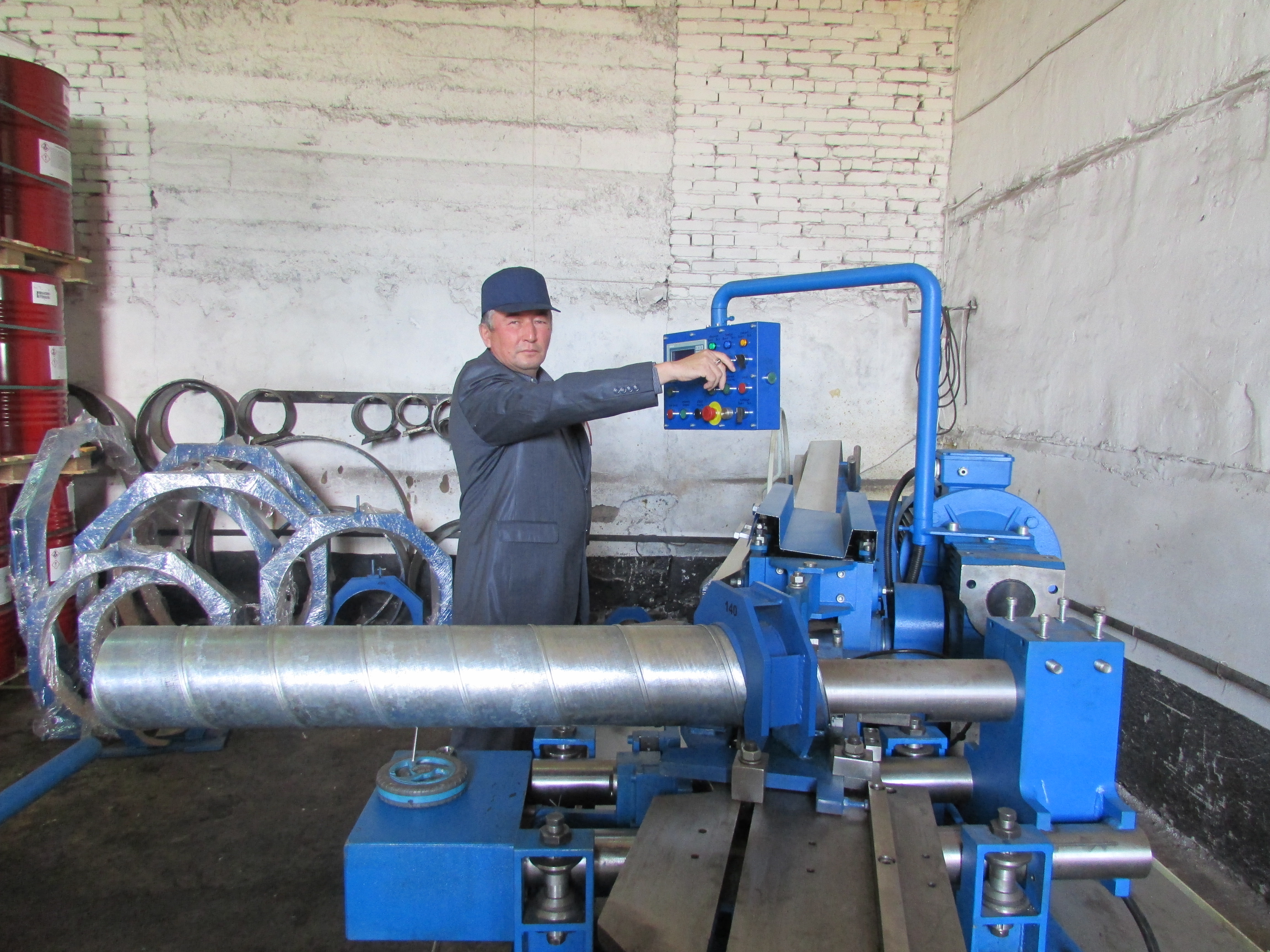 Павлодарское предприятие – один из лидеров по производству труб из пенополиуретана получило государственную поддержку.