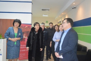 Филиал Фонда «Даму» по Актюбинской области посетила министр труда и социальной защиты населения РК Т. Дуйсенова