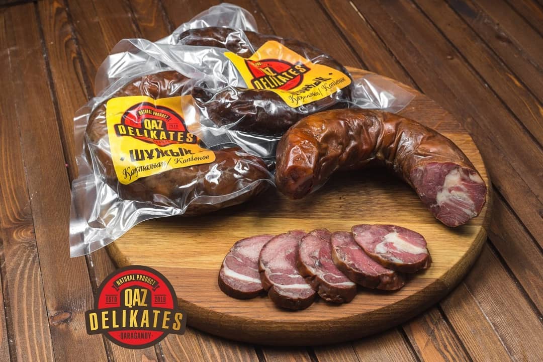 QAZ DELIKATES: шужык, копчёная колбаса